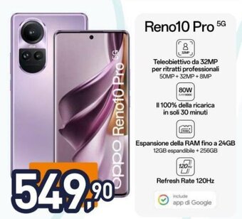 Unieuro Oppo Reno10 Pro 5G offerta