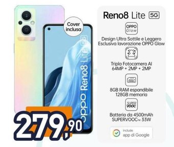 Unieuro Oppo Reno8 Lite 5G offerta