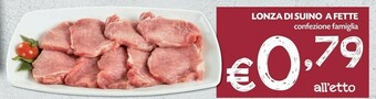 Pam Lonza Di Suino A Fette offerta