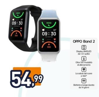 Unieuro OPPO Band 2 offerta