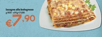Pam Lasagne Alla Bolognese offerta