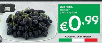 Pam Uva Nera offerta