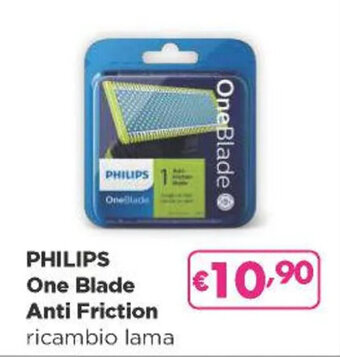 Acqua & Sapone PHILIPS One Blade Anti Friction ricambio lama offerta