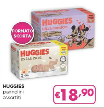 Acqua & Sapone HUGGIES pannolini assortiti offerta