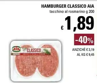 Basko Aia Hamburger offerta