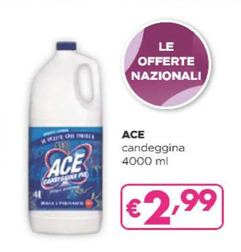 Acqua & Sapone ACE candeggina 4000 ml offerta