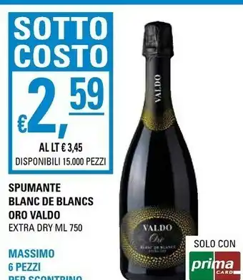 Basko Blanc Spumante offerta