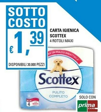 Scottex Carta igienica