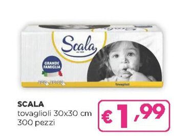 Acqua & Sapone SCALA tovaglioli 30x30 cm 300 pezzi offerta