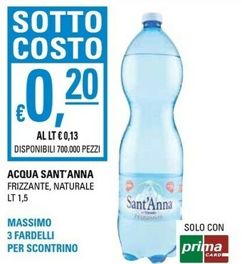 Basko Sant'anna Acqua Sant'Anna offerta