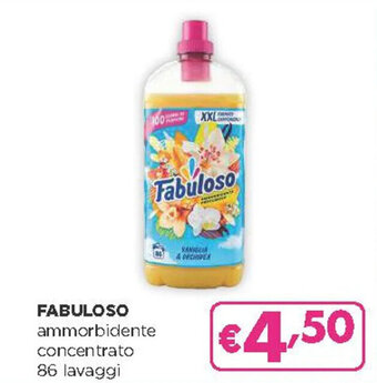 Acqua & Sapone FABULOSO ammorbidente concentrato 86 lavaggi offerta