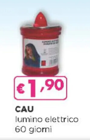 Acqua & Sapone CAU lumino elettrico 60 giorni offerta