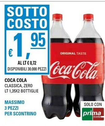 Basko Coca Cola Coca cola zero offerta