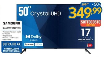FreeShop SAMSUNG SMART TV 50AU7090 offerta