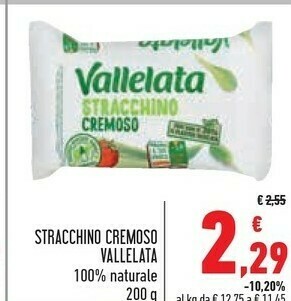Conad Vallelata Stracchino offerta