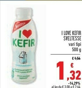 Conad Kefir Yogurt da bere offerta