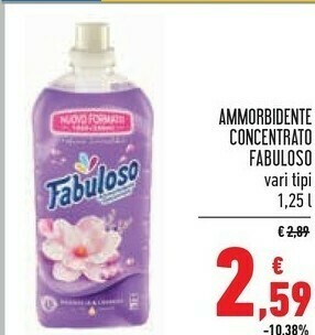 Conad Fabuloso Ammorbidente offerta