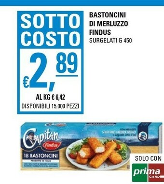 Findus Bastoncini