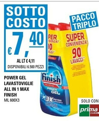 Basko Finish Detersivo lavastoviglie offerta