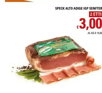 Basko Senfter Speck offerta