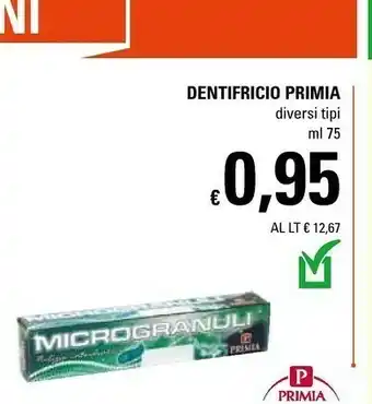 Basko Primia Dentifricio offerta