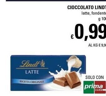 Basko Lindt Cioccolato offerta
