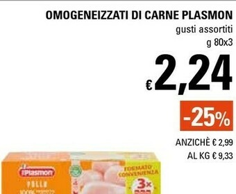 Basko Plasmon Omogeneizzati offerta