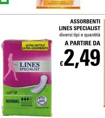 Basko Lines Assorbenti lines offerta