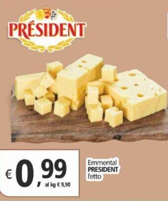 Alter Discount Emmental PRESIDENT offerta