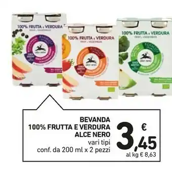 Conad Alce Nero Succhi di frutta offerta