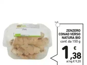 Conad Natura bio Zenzero offerta