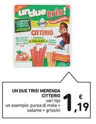 Conad Citterio Salame offerta