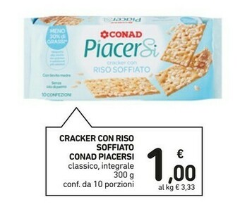 Conad Crackers offerta