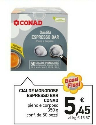 Cialde caffè
