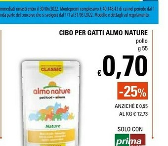 Basko Almo Nature Cibo per gatti offerta