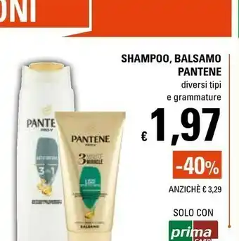 Basko Pantene Shampoo offerta