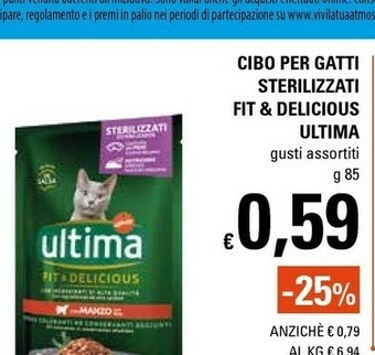 Basko Ultima Cibo per gatti offerta