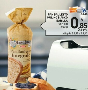 Conad Barilla Pan Bauletto offerta