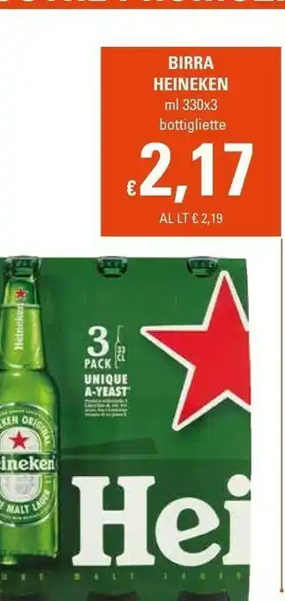 Basko Heineken Birra offerta