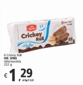 Alter Discount 6 Crickey Roll MR. SPIKE latte/nocciola 222 g offerta