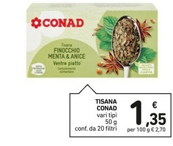Conad Tisane offerta