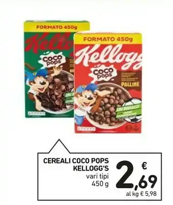 Conad Coco Cereali Kelloggs offerta