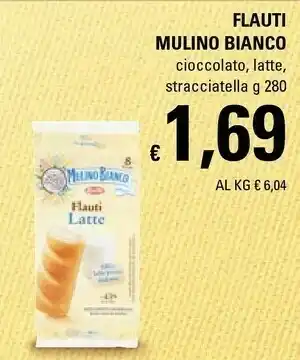 Basko Mulino Bianco Flauti Al Latte 280 G(ml) offerta