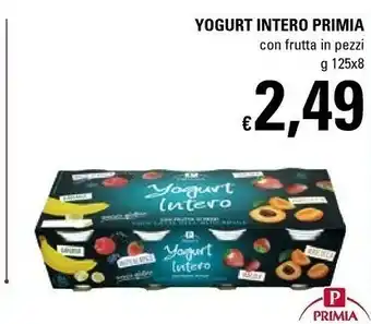 Basko Primia Yogurt Intero Con Frutta offerta