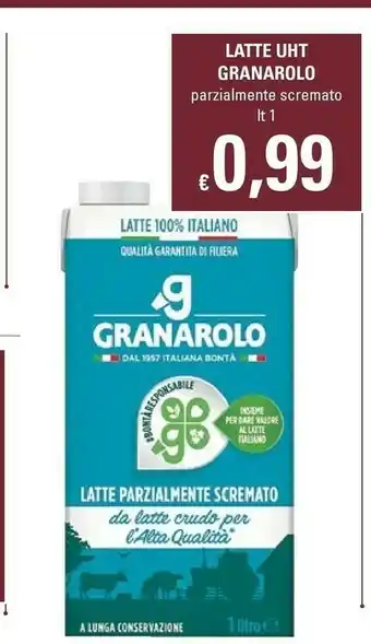 Granarolo Latte UHT Parzialmente Scremato A Lunga Conservazione 1000 G(ml)