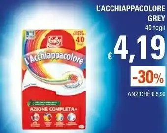 Basko Grey L'acchiappacolore offerta