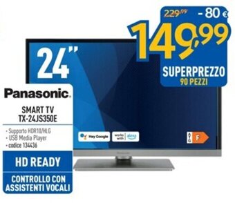FreeShop Panasonic SMART TV TX-24JS350E offerta