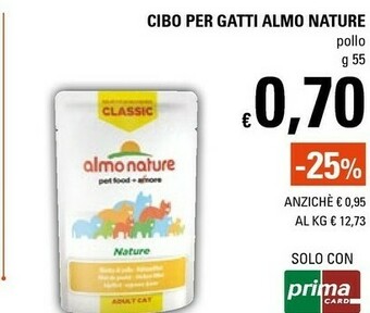 Basko Almo Nature Cibo Per Gatti offerta