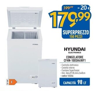 HYUNDAI CONGELATORE CFHN-100SH4WF1