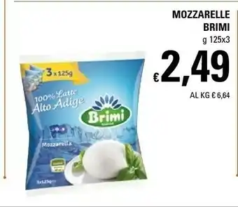 Brimi - Mozzarella 100% Latte Alto Adige 375 g(ml)